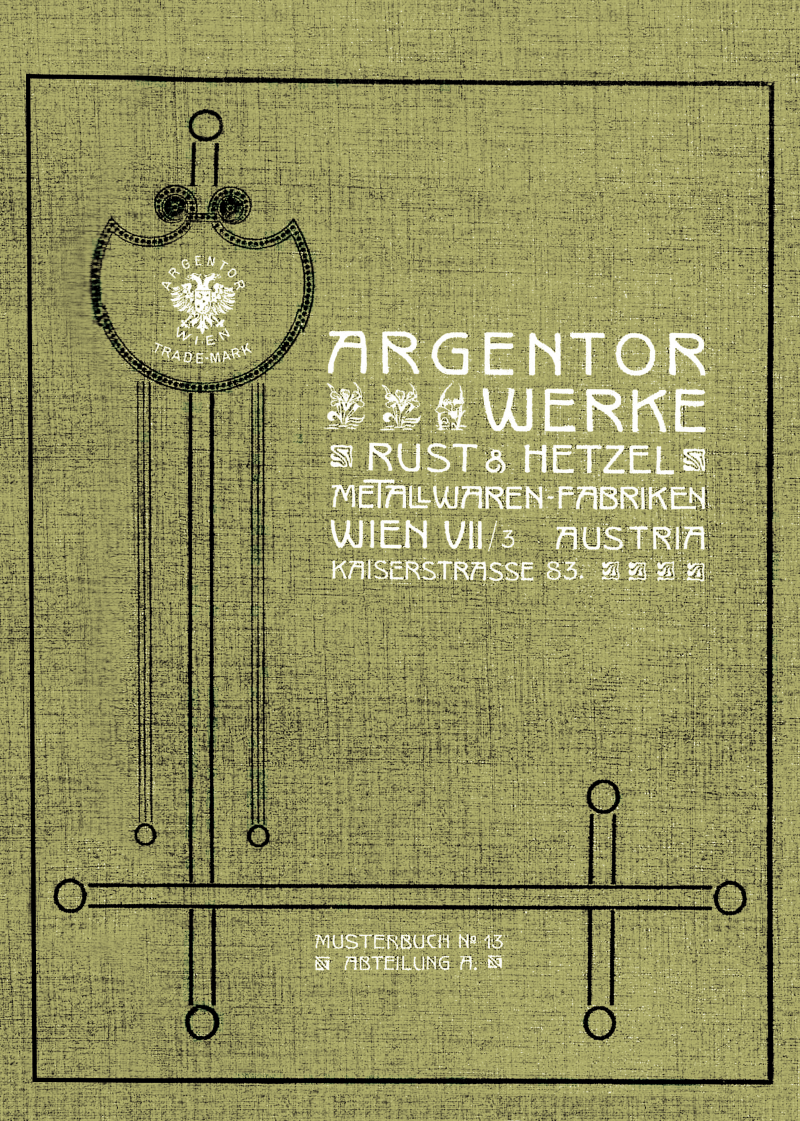 Werkskatalog der Agentor-Werke. Rust & Henzel, Metallwarenfabriken, Wien (In Vorbereitung)