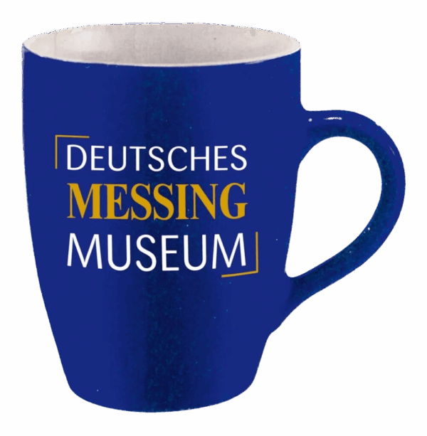 Blaue Kaffetasse